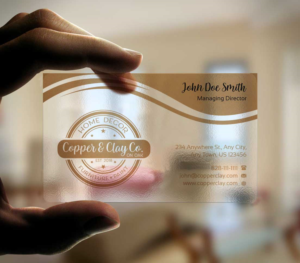 Design de Carte de Visite par INDIAN_Ashok pour Copper & Clay Co | Design : #25006882