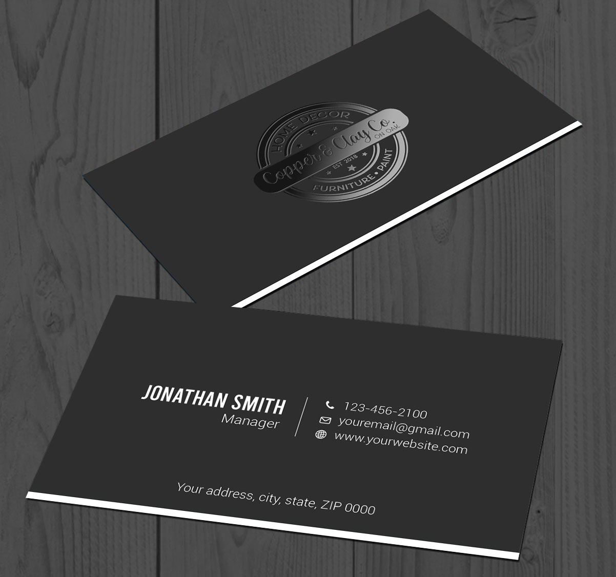 Business Card Design by Imagine design000 for Copper & Clay Co | Design #25001612