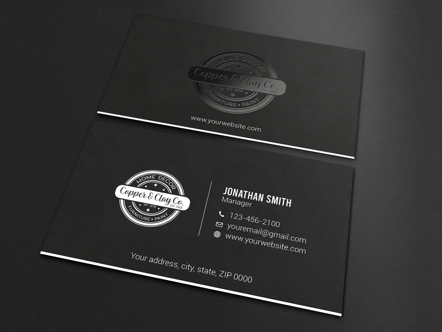 Design de Carte de Visite par Imagine design000 pour Copper & Clay Co | Design #25001684