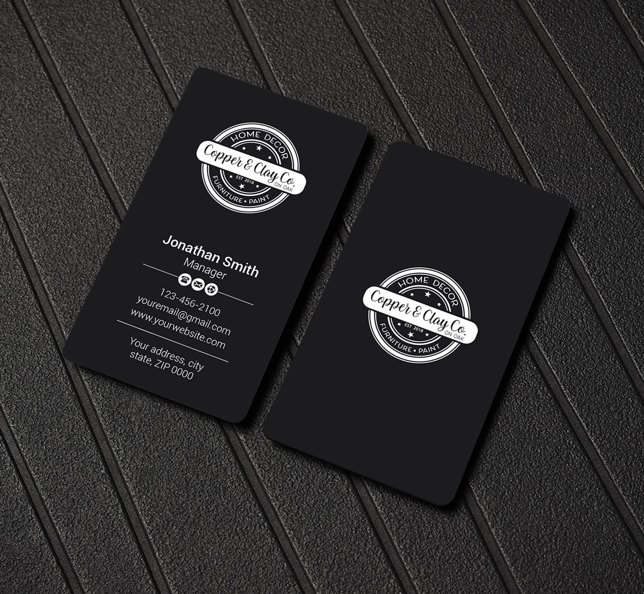 Business Card Design by Imagine design000 for Copper & Clay Co | Design #25003442