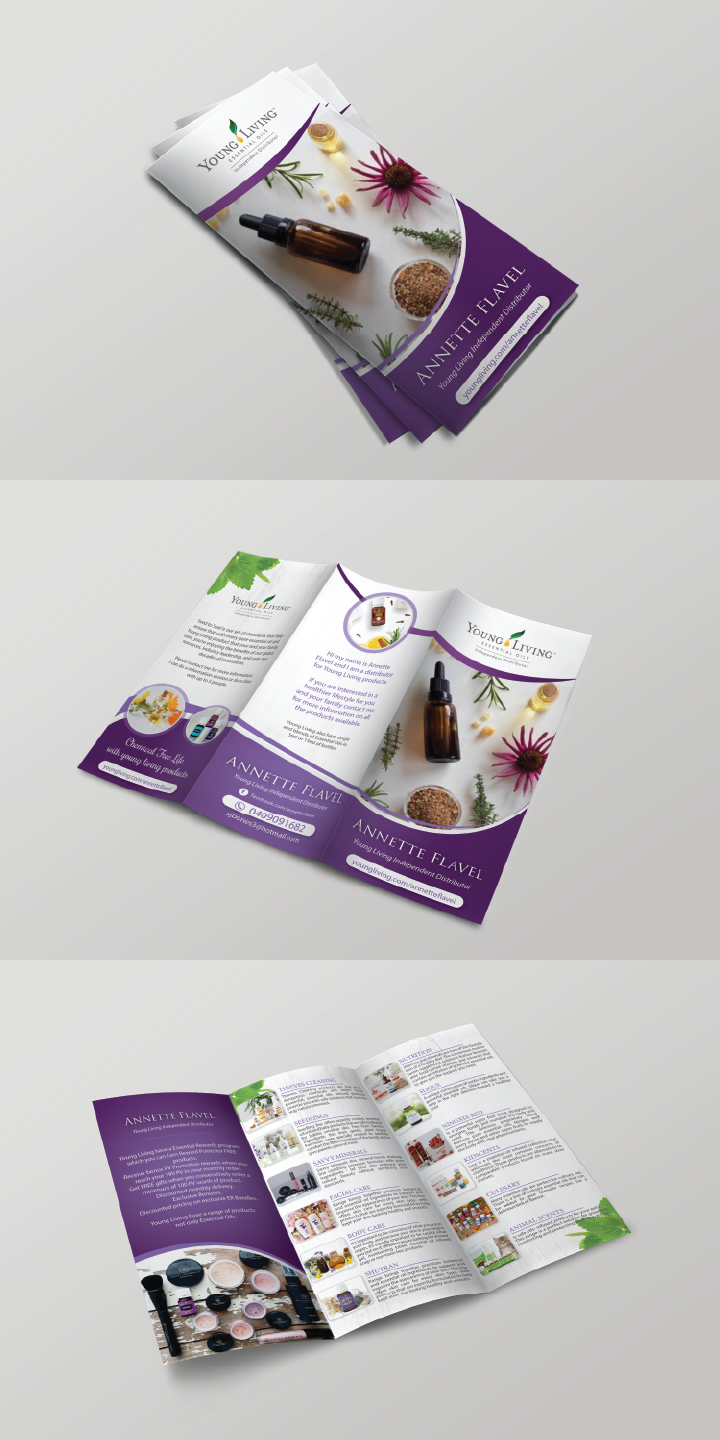 Flyer Design by alex989 for Young Living | Design #25011800