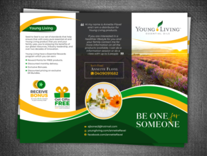  Hop on board for a chemical free life with young living products | Diseño de Flyer por rug