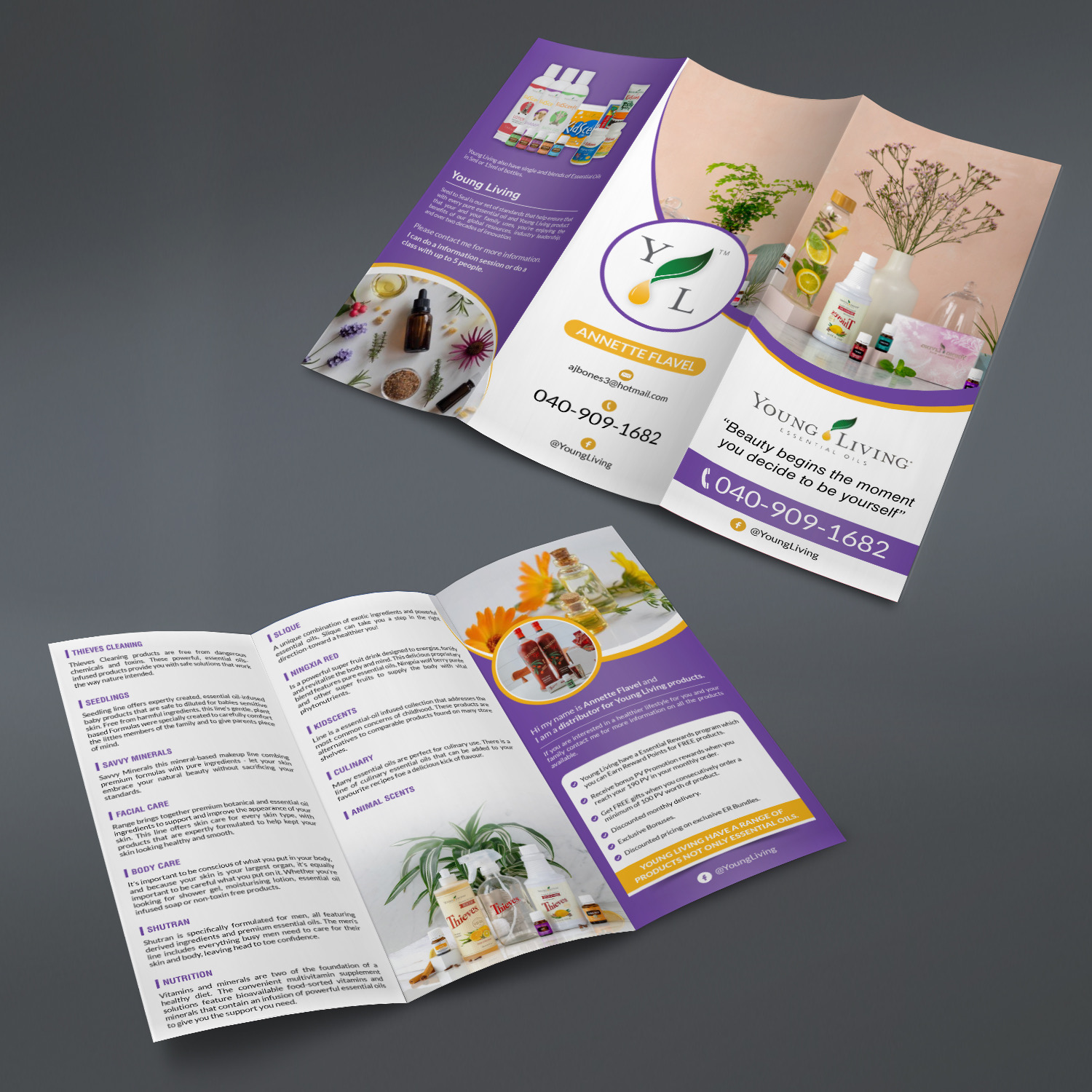 Flyer Design by aspiremedia for Young Living | Design #25002777