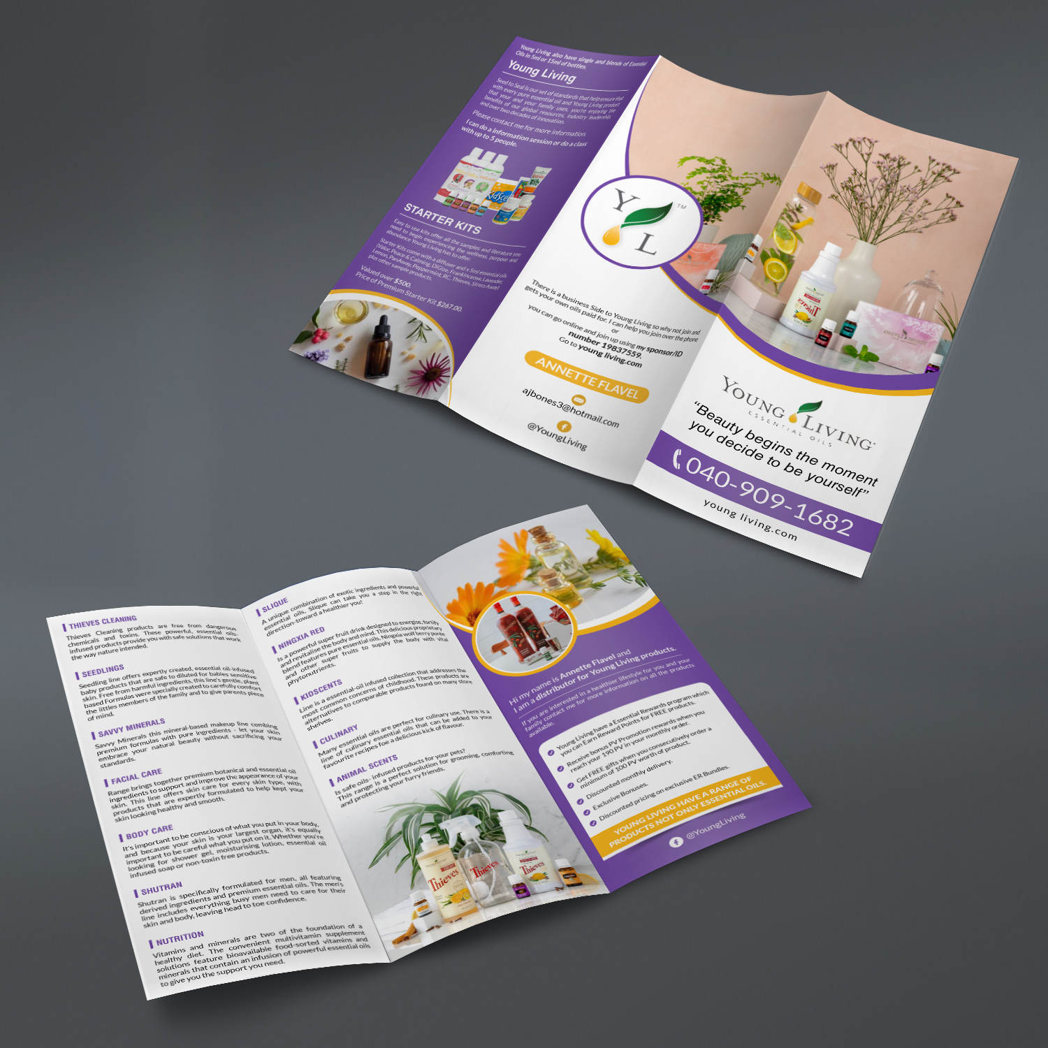 Flyer Design by aspiremedia for Young Living | Design #25010284