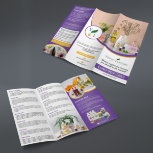  Hop on board for a chemical free life with young living products | Diseño de Flyer por aspiremedia