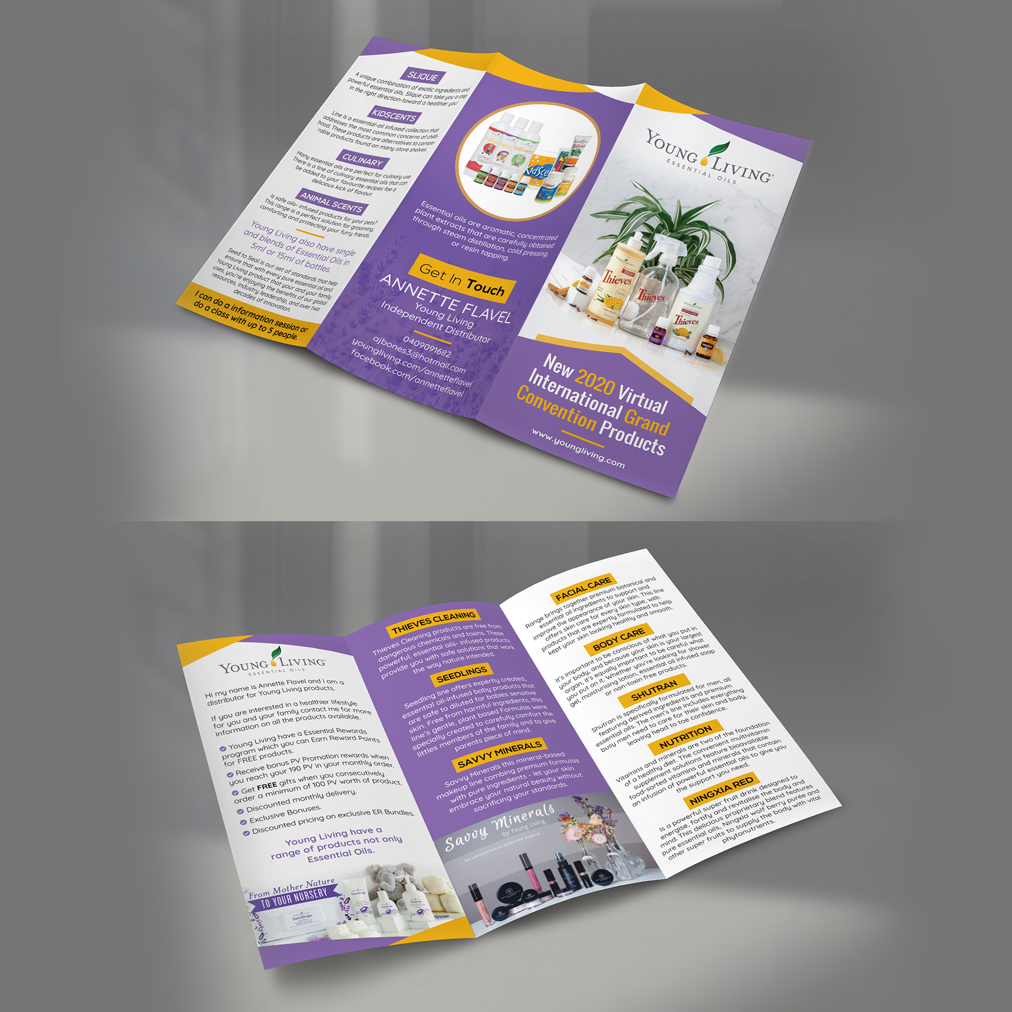 Flyer-Design von Graphics Desk für Young Living | Design #25001541