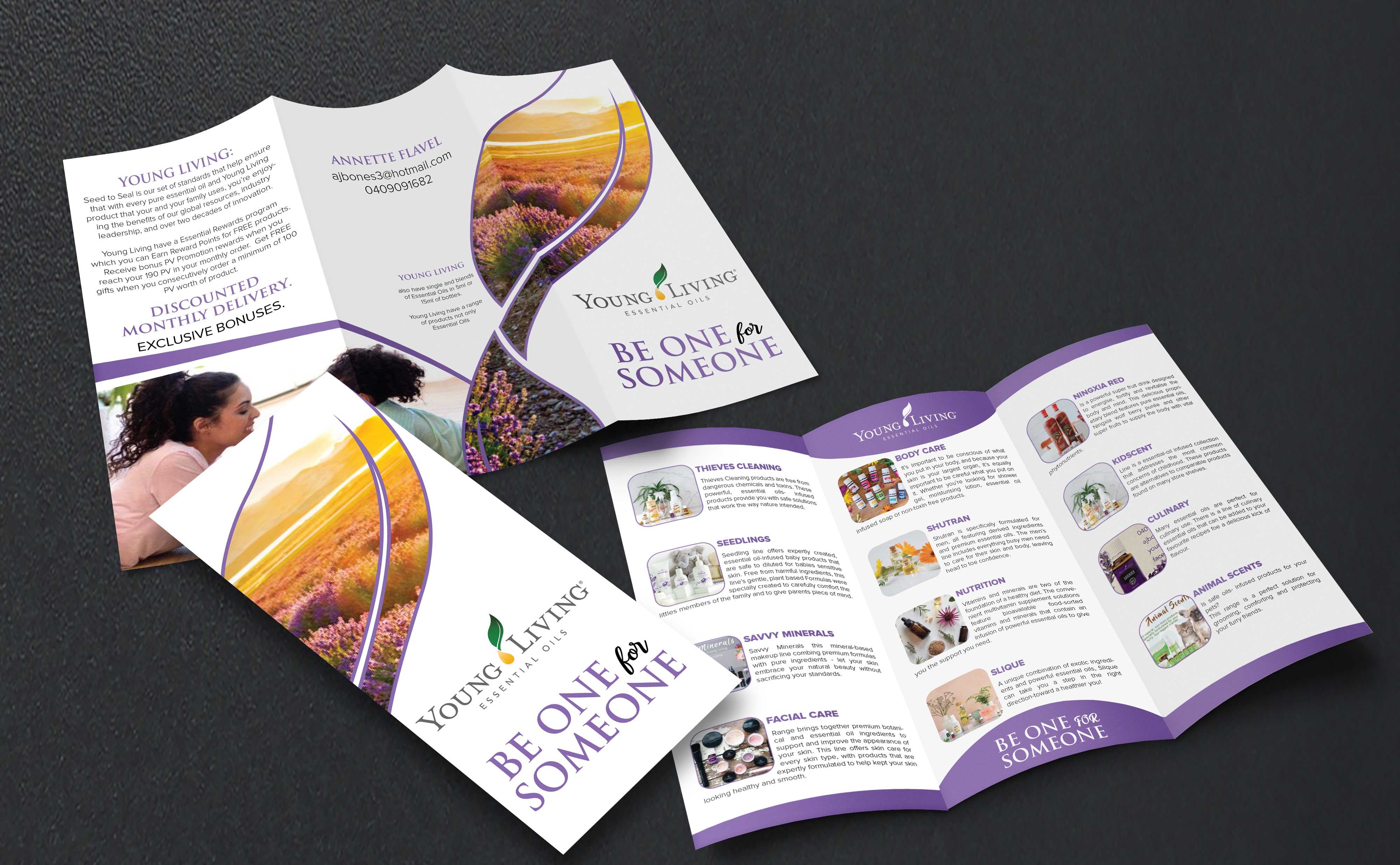 Flyer Design by Shumaila Kiran for Young Living | Design #25012823