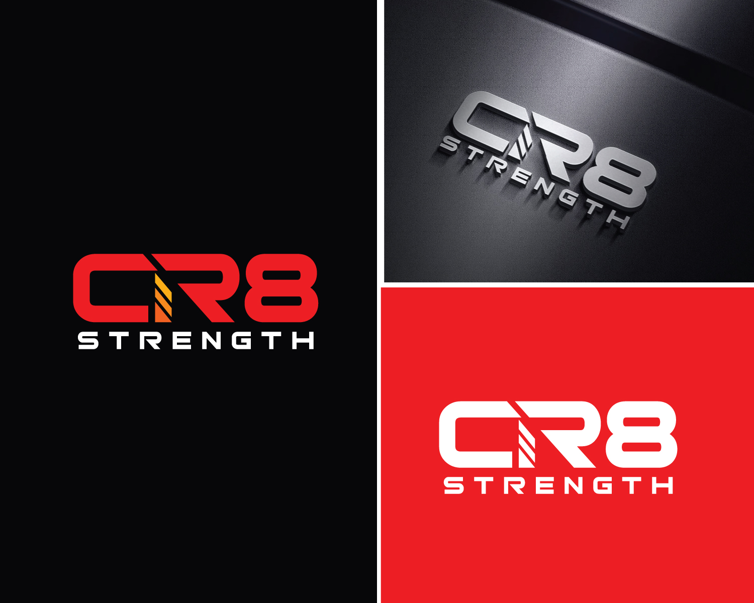 Conservative, Modern Logo Design for CR8 Strength by Atec | Design ...