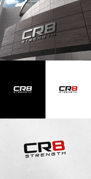 CR8 Strength | Logo Design by MX LogoArt