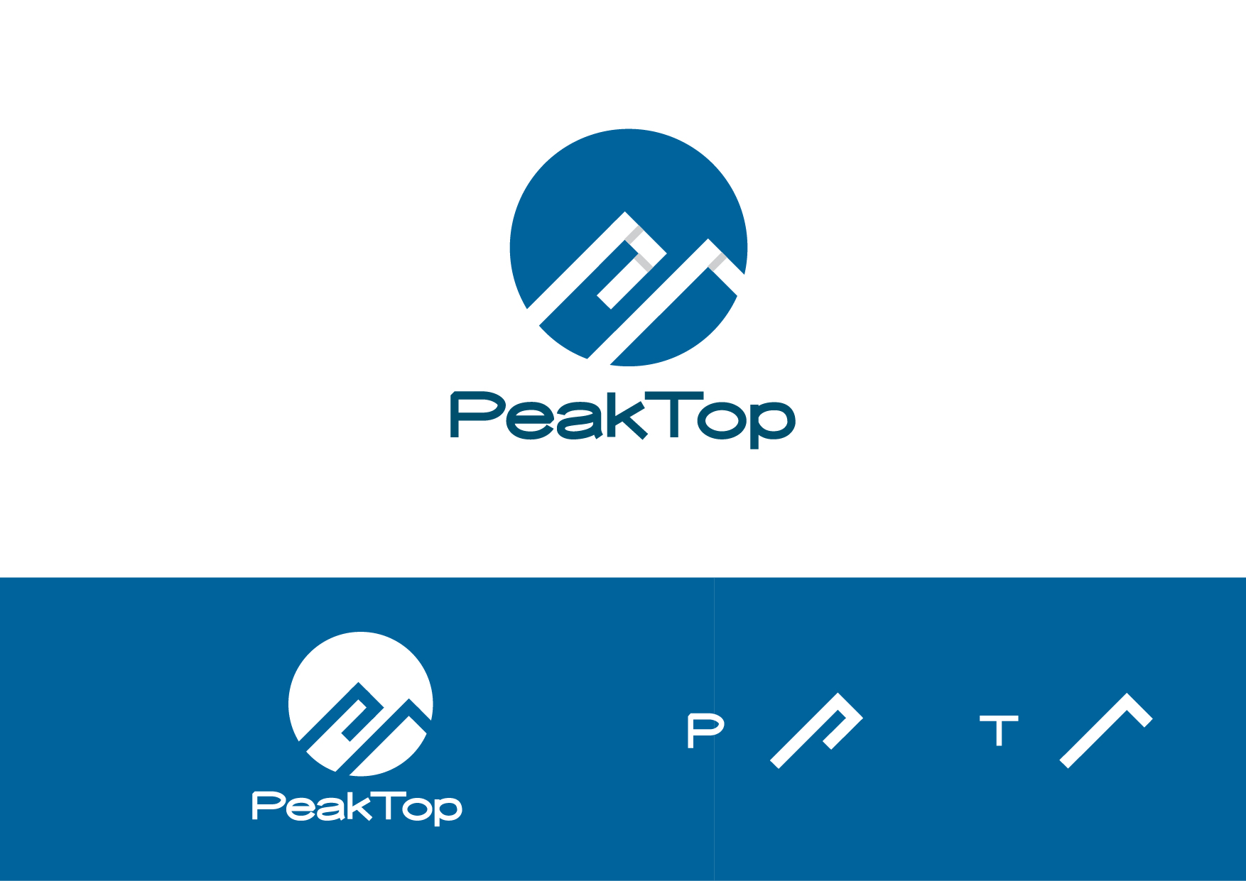 Logo Design by Thai Nguyen for Peaktop GmbH | Design #25009420