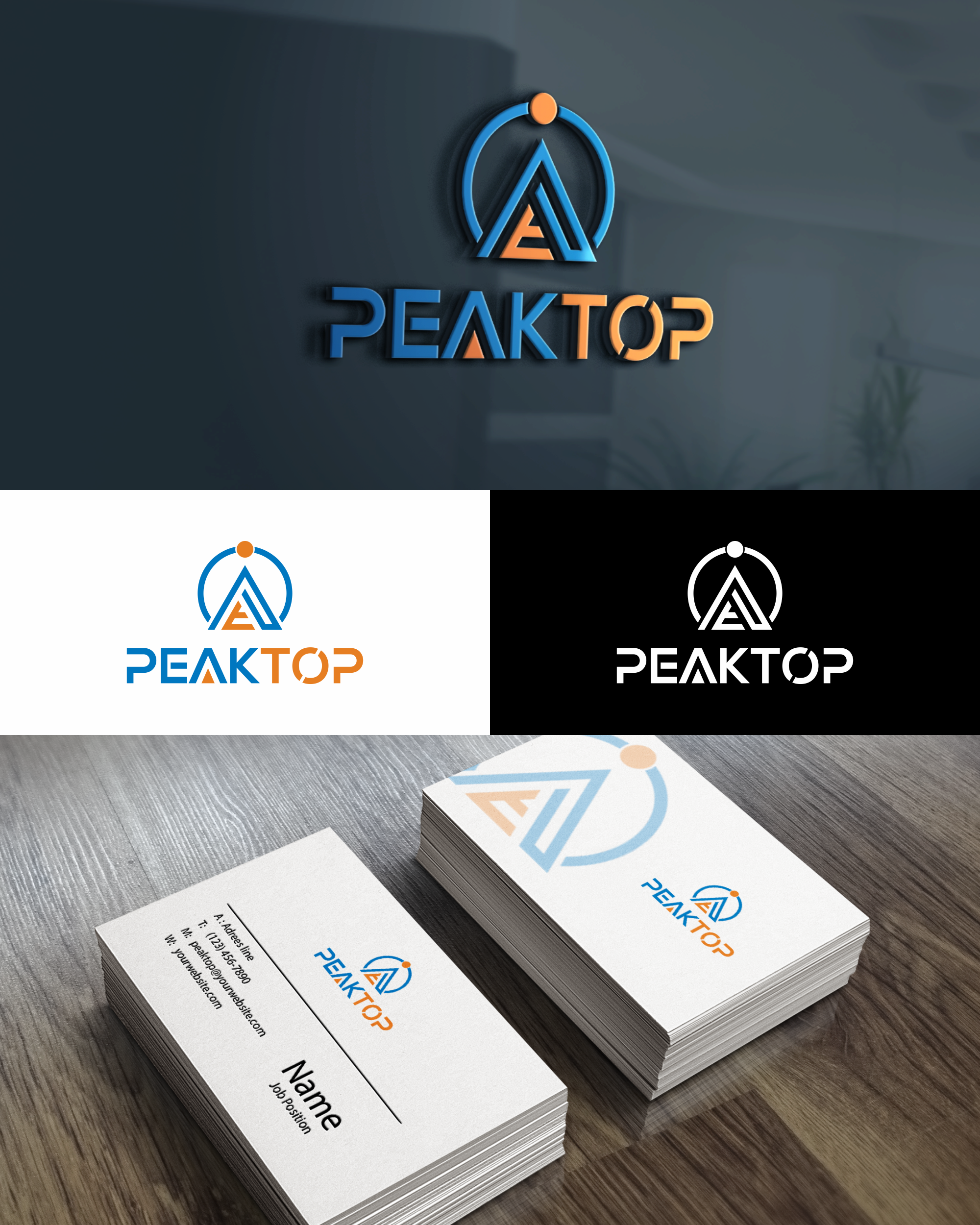 Diseño de Logo por Cah RE 2 para Peaktop GmbH | Diseño #25025121