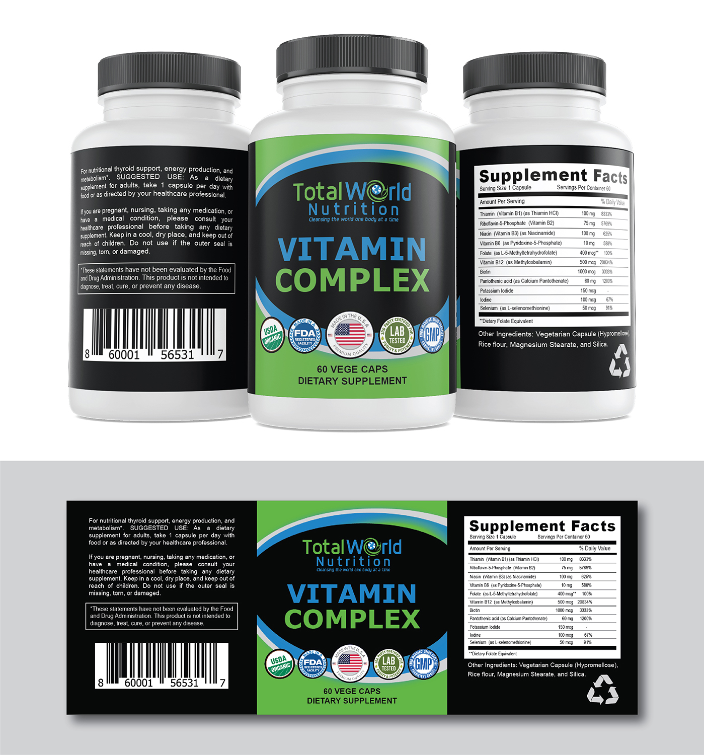 Design Emballage par Deziners Zone pour Total World Nutrition | Design #25023016