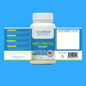 Packaging Design by RenCan for Total World Nutrition | Design: #25007827