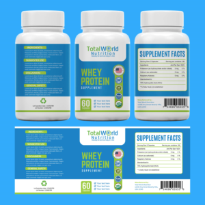 Packaging Design by RenCan for Total World Nutrition | Design: #25007974