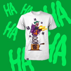 Joker tshirt design with Joker like character  | T-Shirt-Design von El Yisk 2