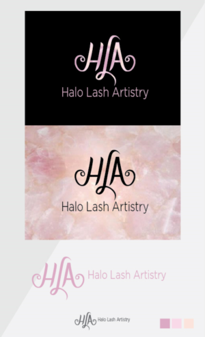 Logo Design by Valeriu Dudau for Halo Lash Artistry | Design #25018585