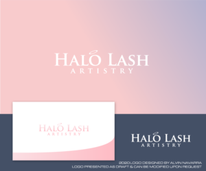 Logo-Design von alvinnavarra für Halo Lash Artistry | Design: #25031496