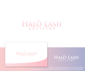 Logo-Design von alvinnavarra für Halo Lash Artistry | Design: #25031515