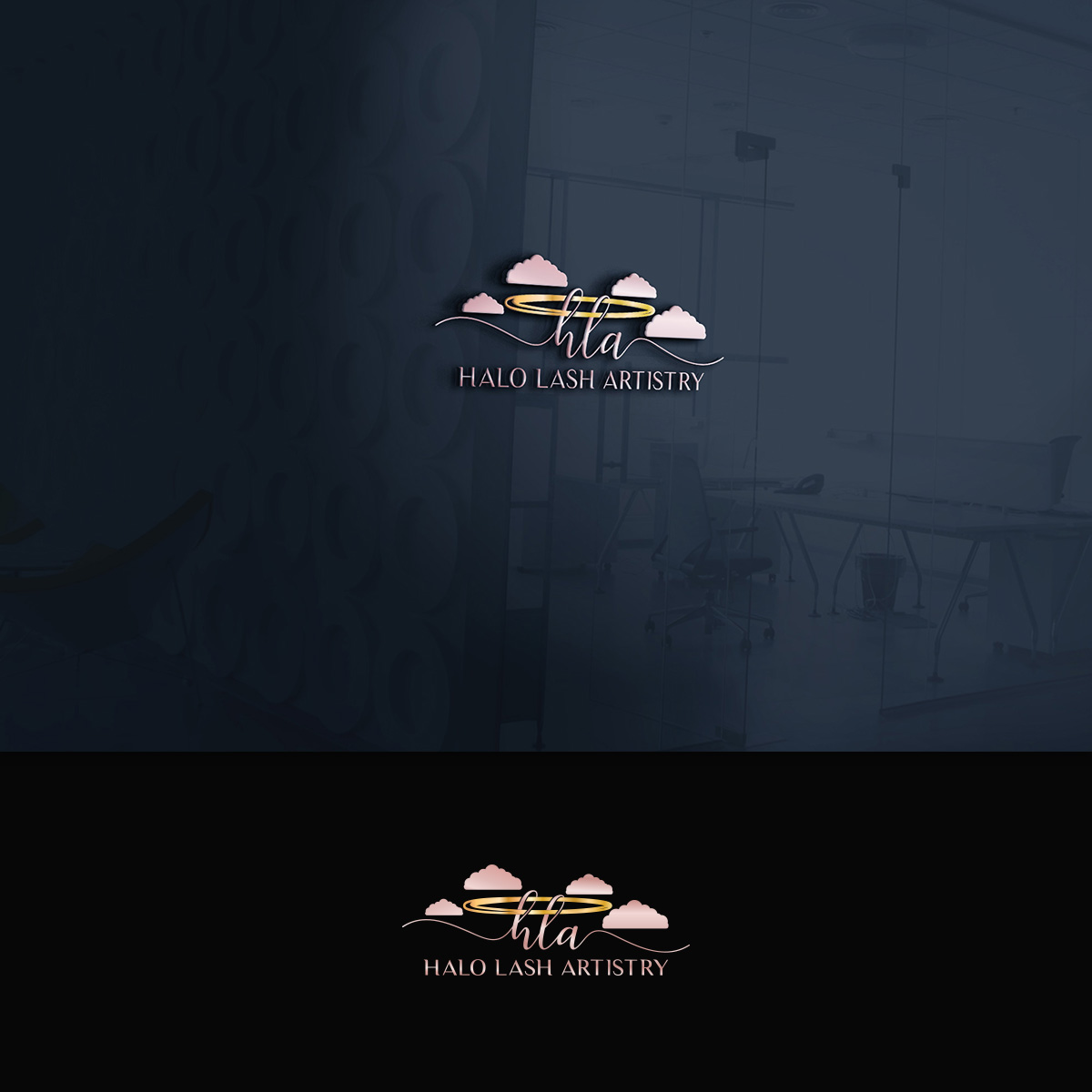 Logo Design by ClearDesign for Halo Lash Artistry | Design #25047878