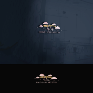 Halo Lash Artistry | Logo Design by ClearDesign