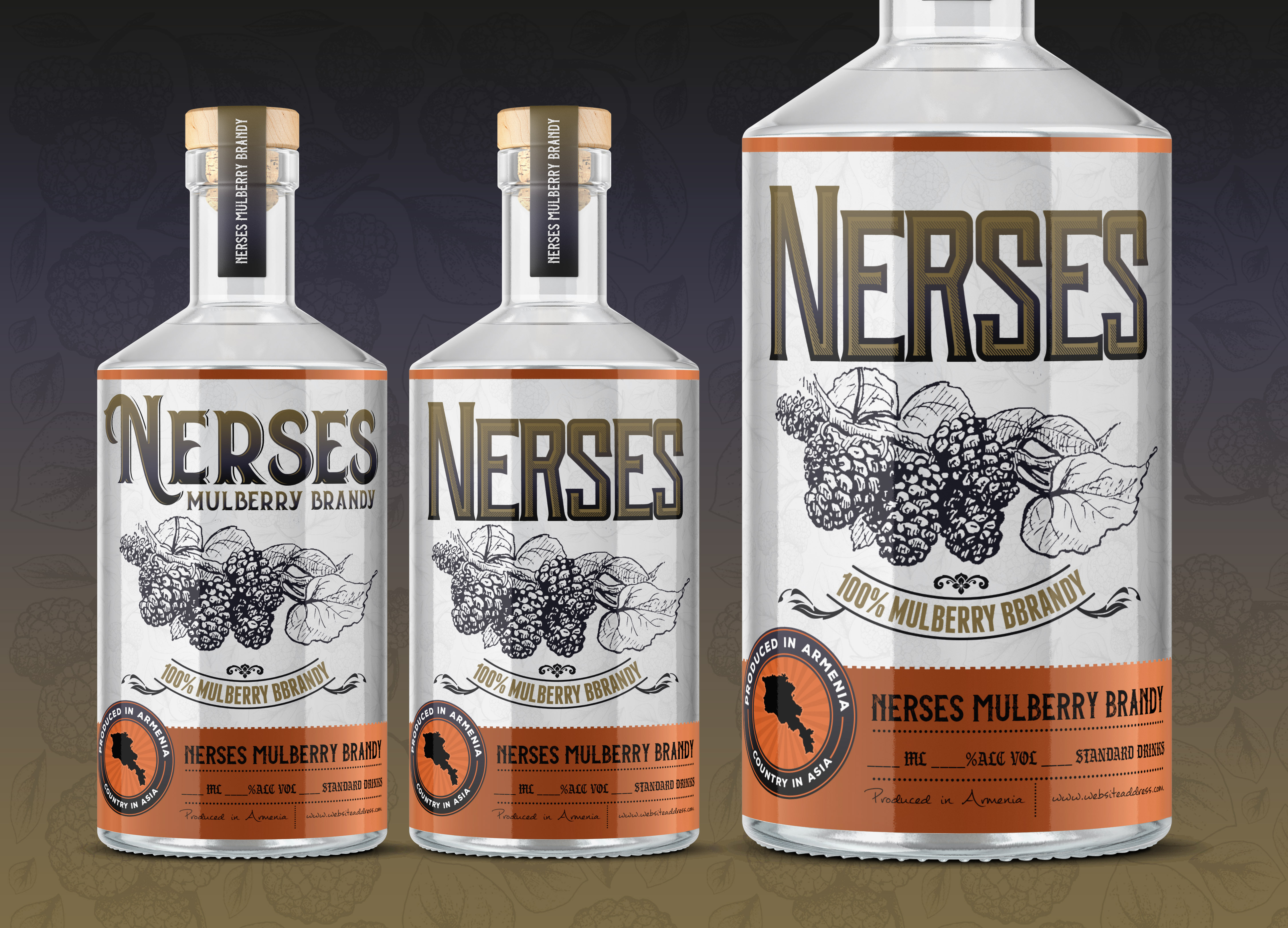 Label Design by SAI DESIGNS for HD Happy Drinks GmbH | Design #25050639