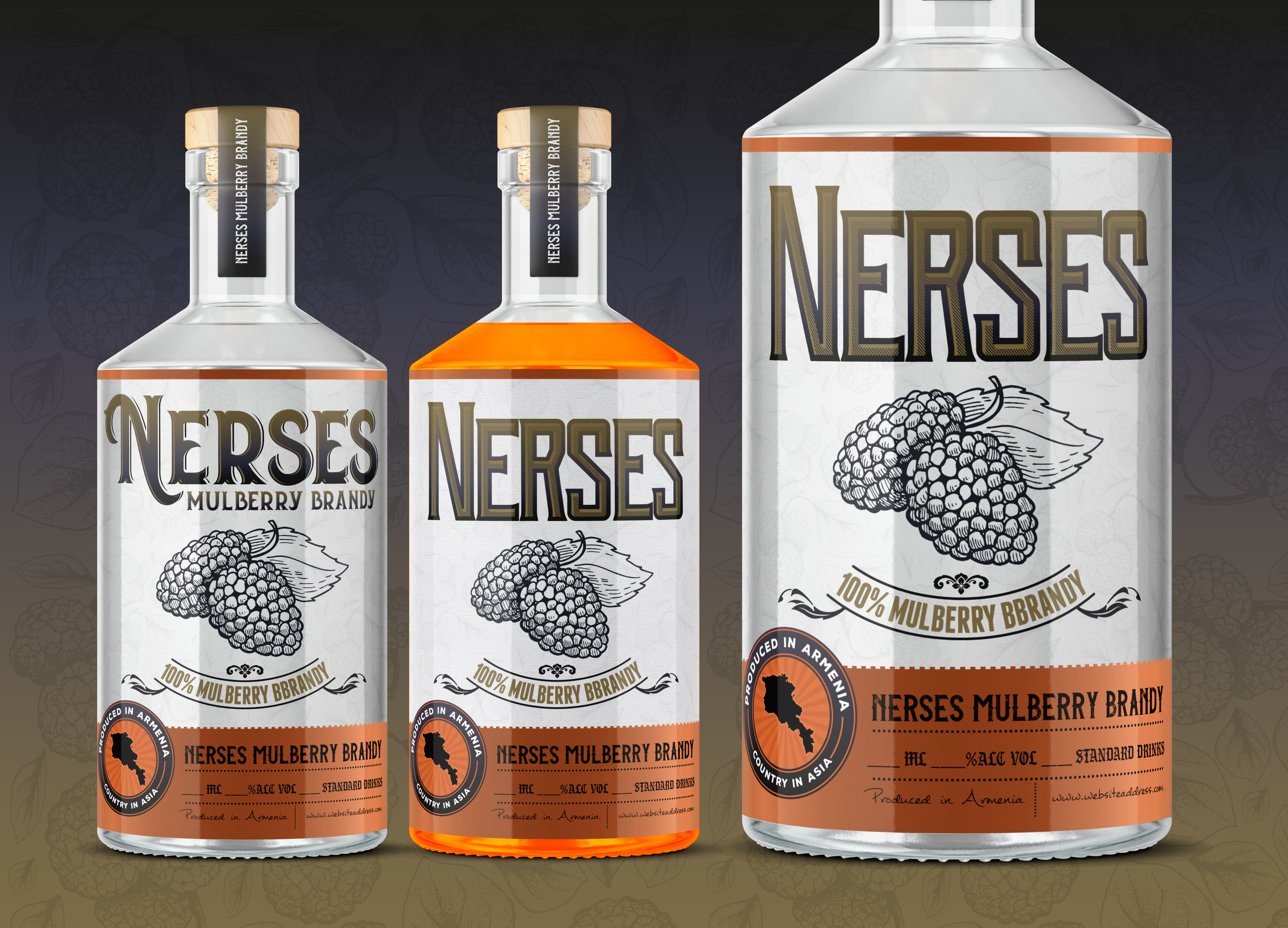 Label Design by SAI DESIGNS for HD Happy Drinks GmbH | Design #25057123