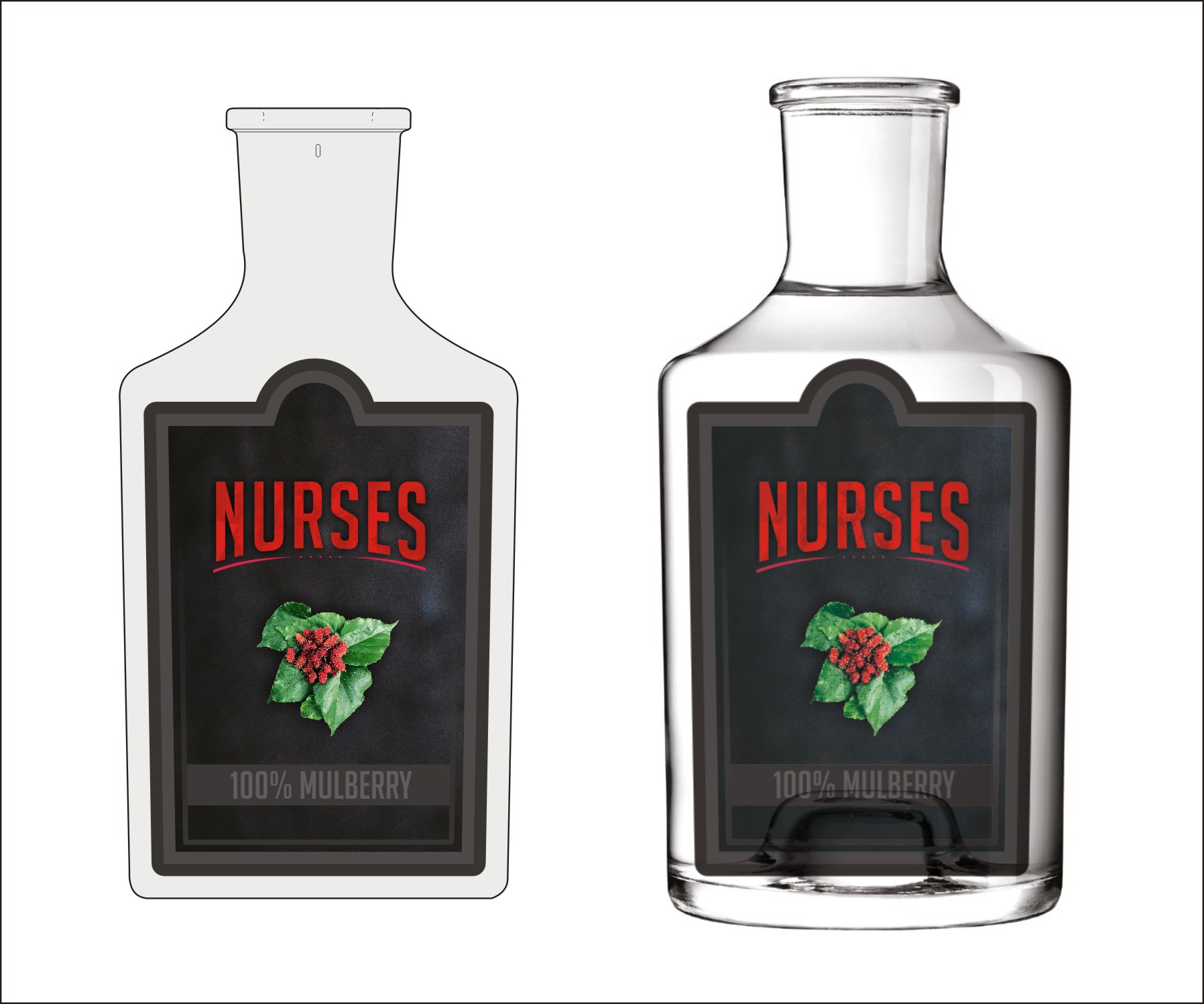 Label Design by sanket H for HD Happy Drinks GmbH | Design #25021593