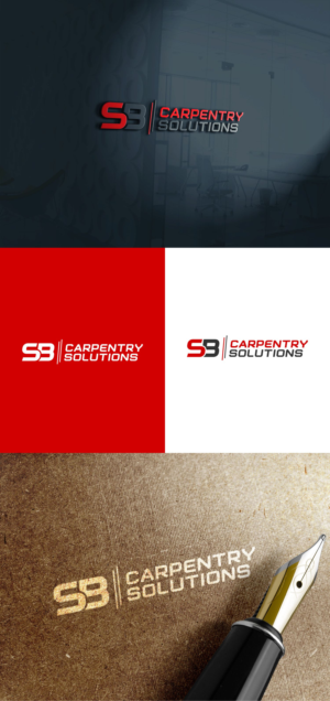 SB Carpentry Solutions | Logo Design by MX LogoArt