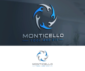 Monticello Tool and Die | Logo Design by GoodTimes$$$