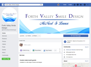Forth Valley Smile Design McNicol & Lennox | Logo Design by BJY