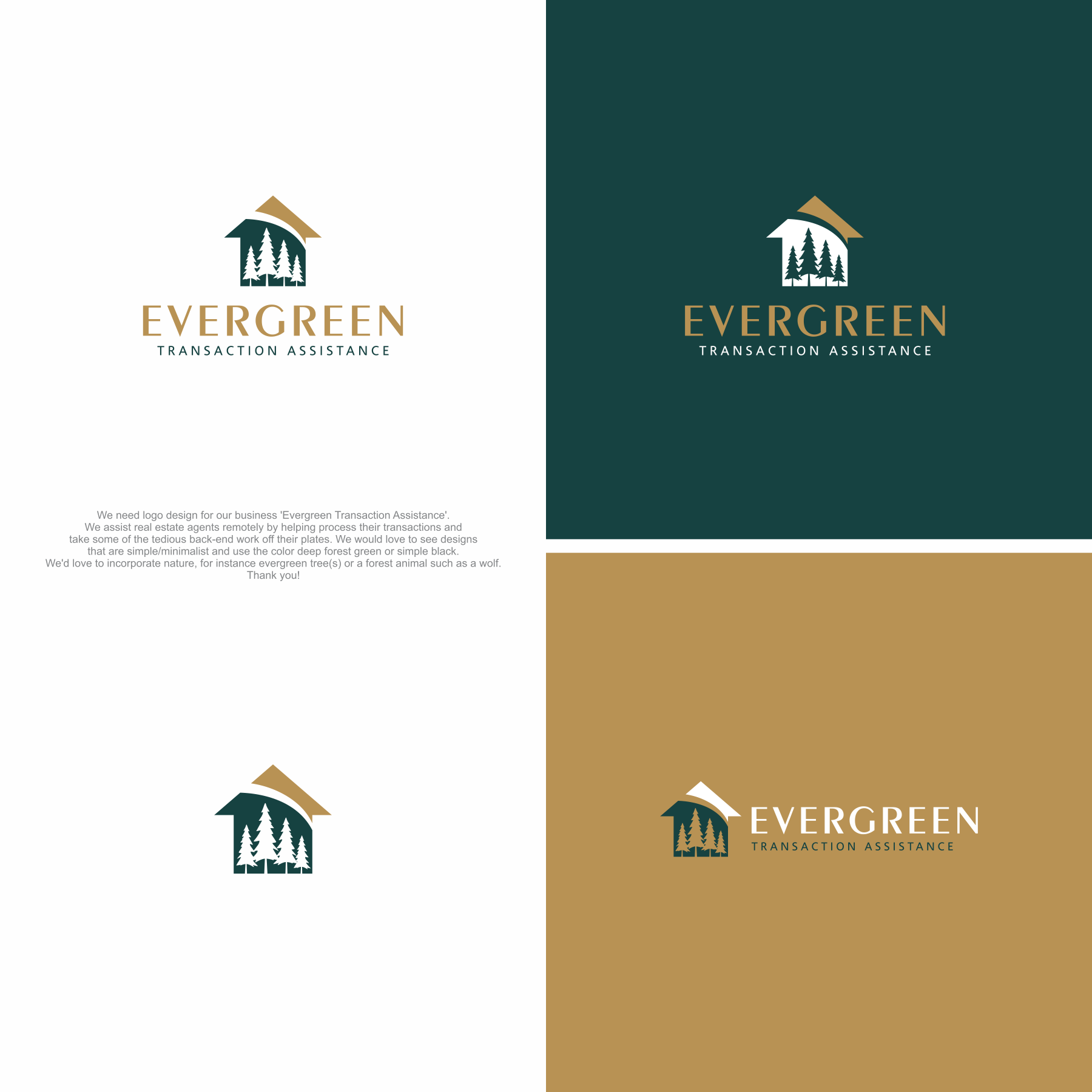 Logo Design by Artipunan for Evergreen TA | Design #25011878