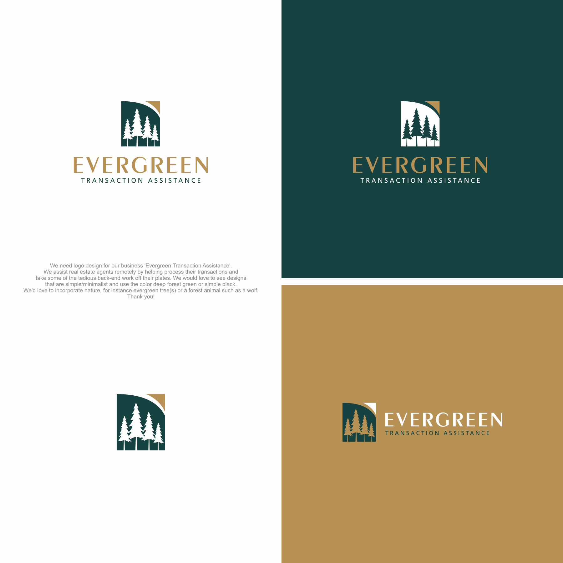 Logo Design by Artipunan for Evergreen TA | Design #25011879