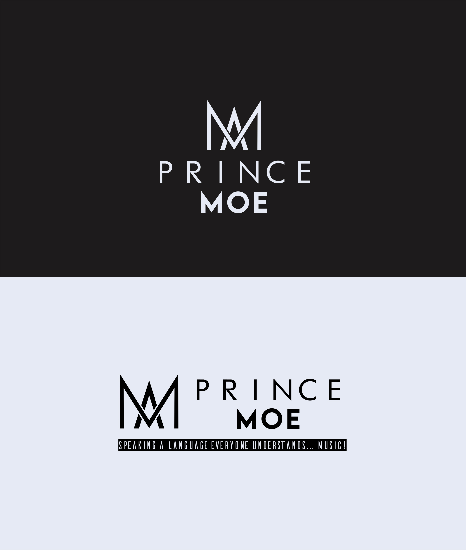 Logo Design by Ana Gocheva for Prince Moe | Design #25009154