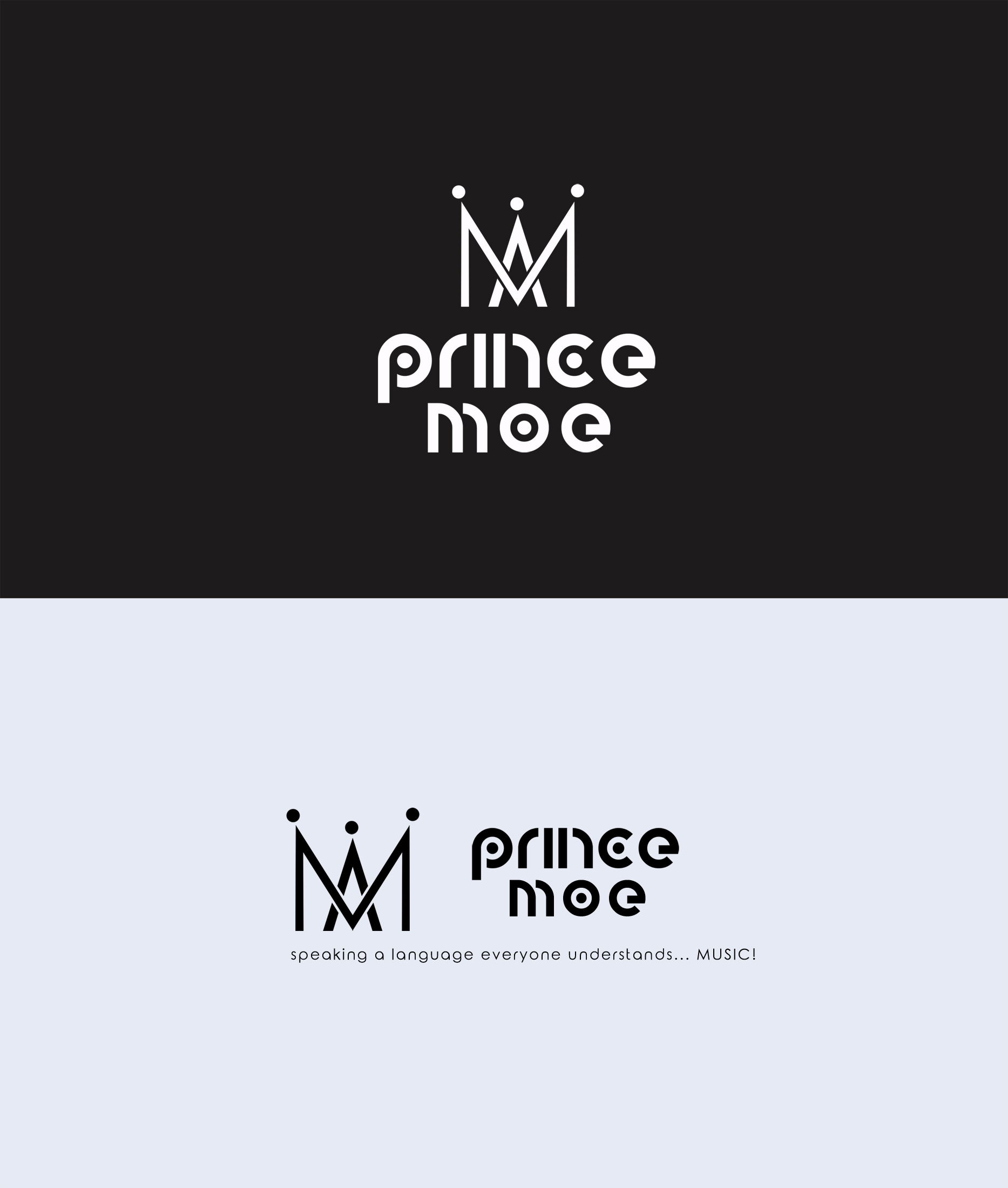 Logo Design by Ana Gocheva for Prince Moe | Design #25009157