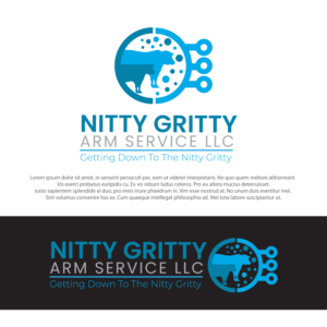 NITTY GRITTY ARM SERVICE LLC | Logo Design by farady