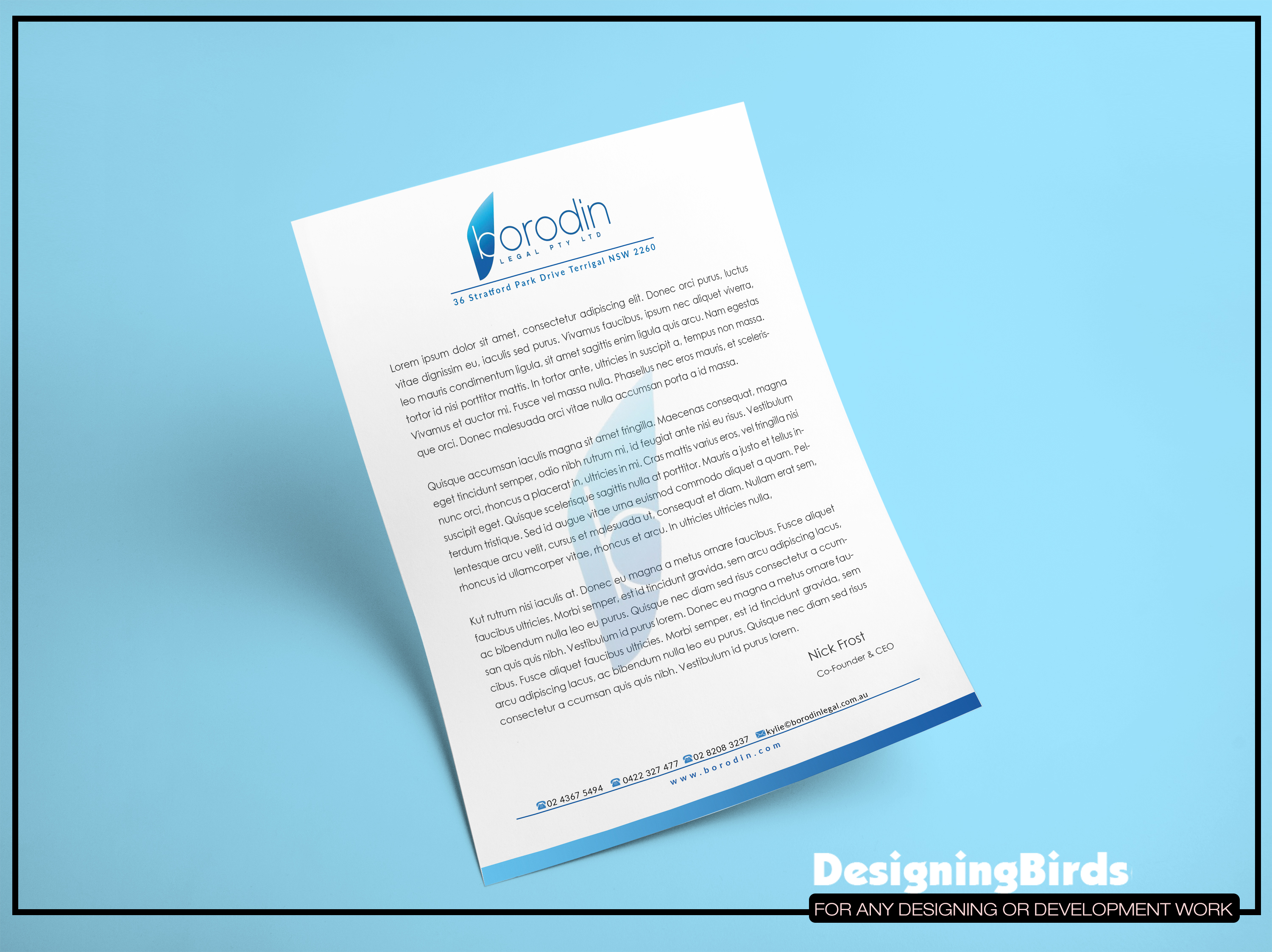 Design En-Tête par Designing Birds pour ce projet | Design #25014363