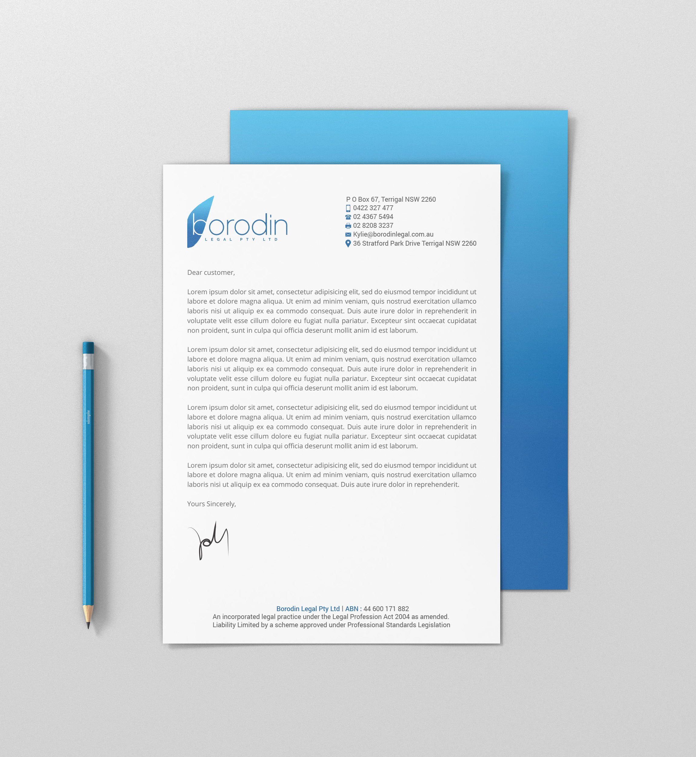 Letterhead Design by R.design for this project | Design #25014059