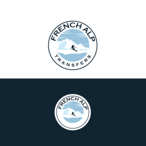 French Alp Transfers | Logo Design by Graphic Bricks