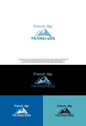 French Alp Transfers | Logo Design by siti MWDesign