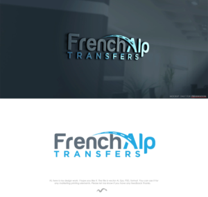 French Alp Transfers | Logo Design by Mono.co