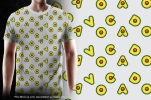 Avocado t-shirt | Design de T-shirt par gekgrfx