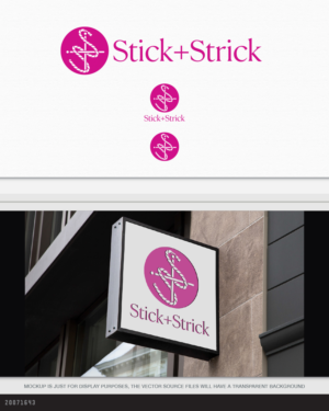 Stick + Strick | Logo Design by AD-X