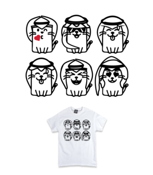 Cats t-shirt | T-shirt Design by OR-PiXEL STUDIO ™