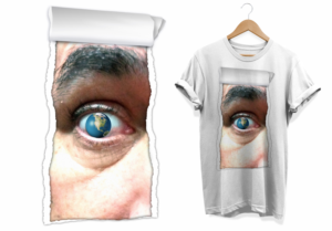 EarthEye t-shirt | T-shirt Design by Al Pech