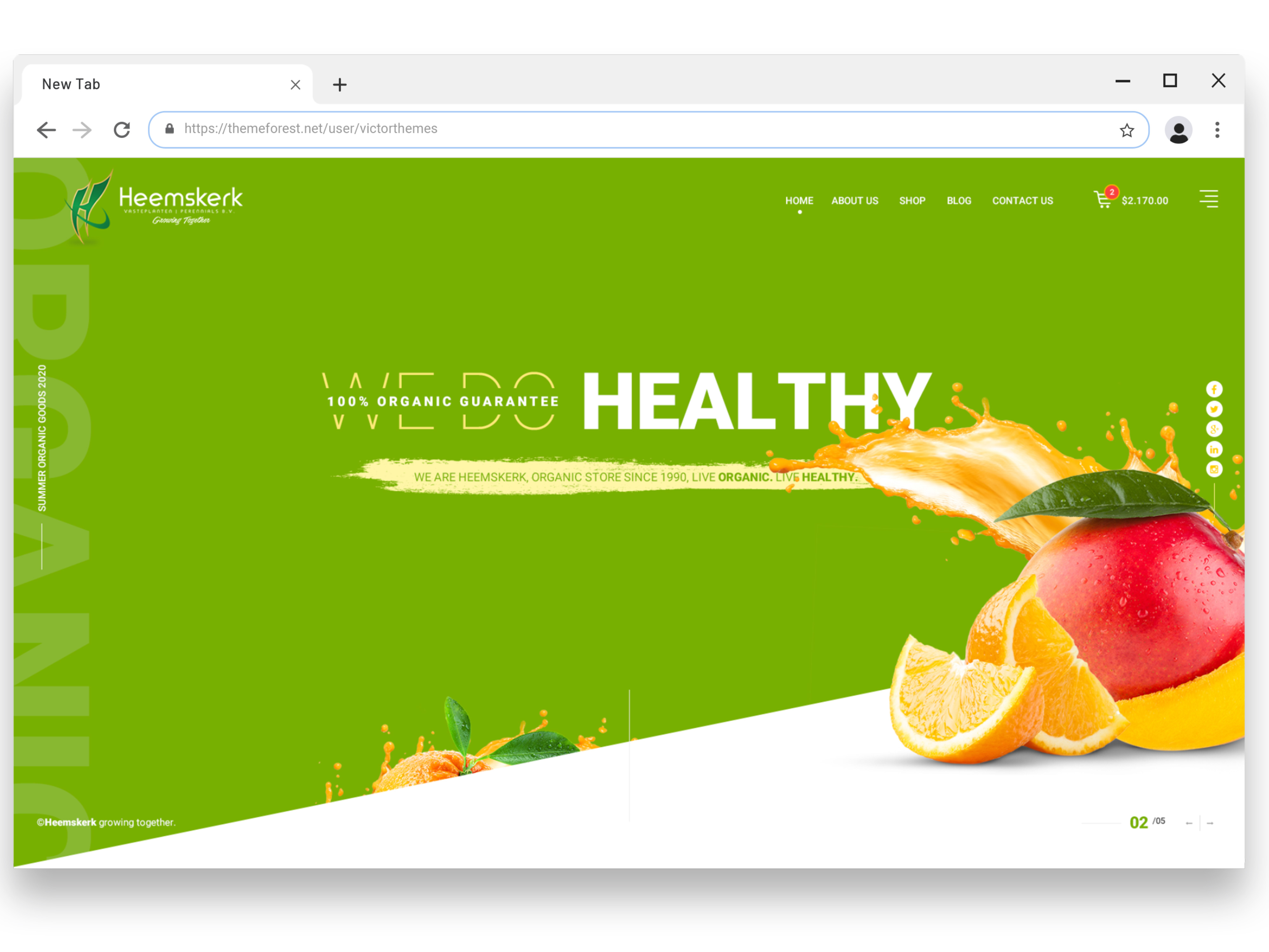 Web-Design von Aware Designer für Heemskerk Vasteplanten BV | Design #25015696