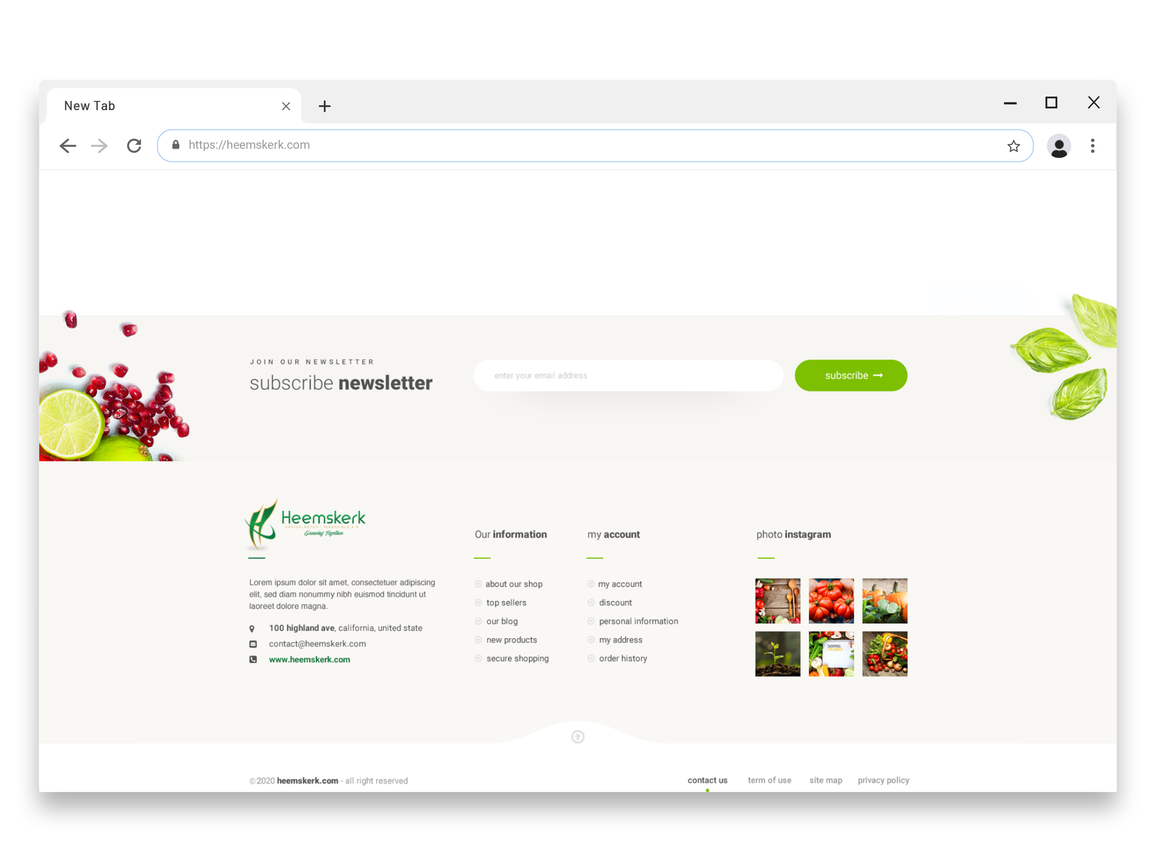 Web-Design von Aware Designer für Heemskerk Vasteplanten BV | Design #25015697
