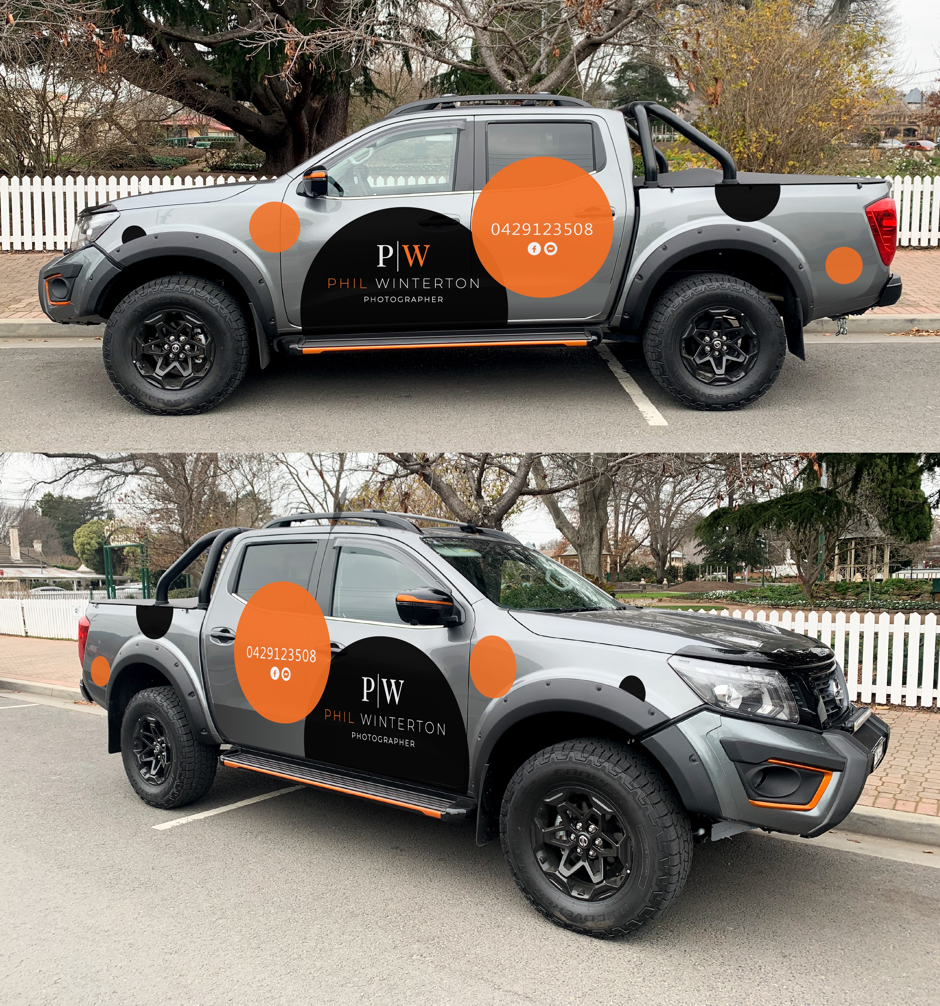 Diseño de Rotulación de Vehículo por Kira Graphics para Phil Winterton Photography | Diseño #25043328