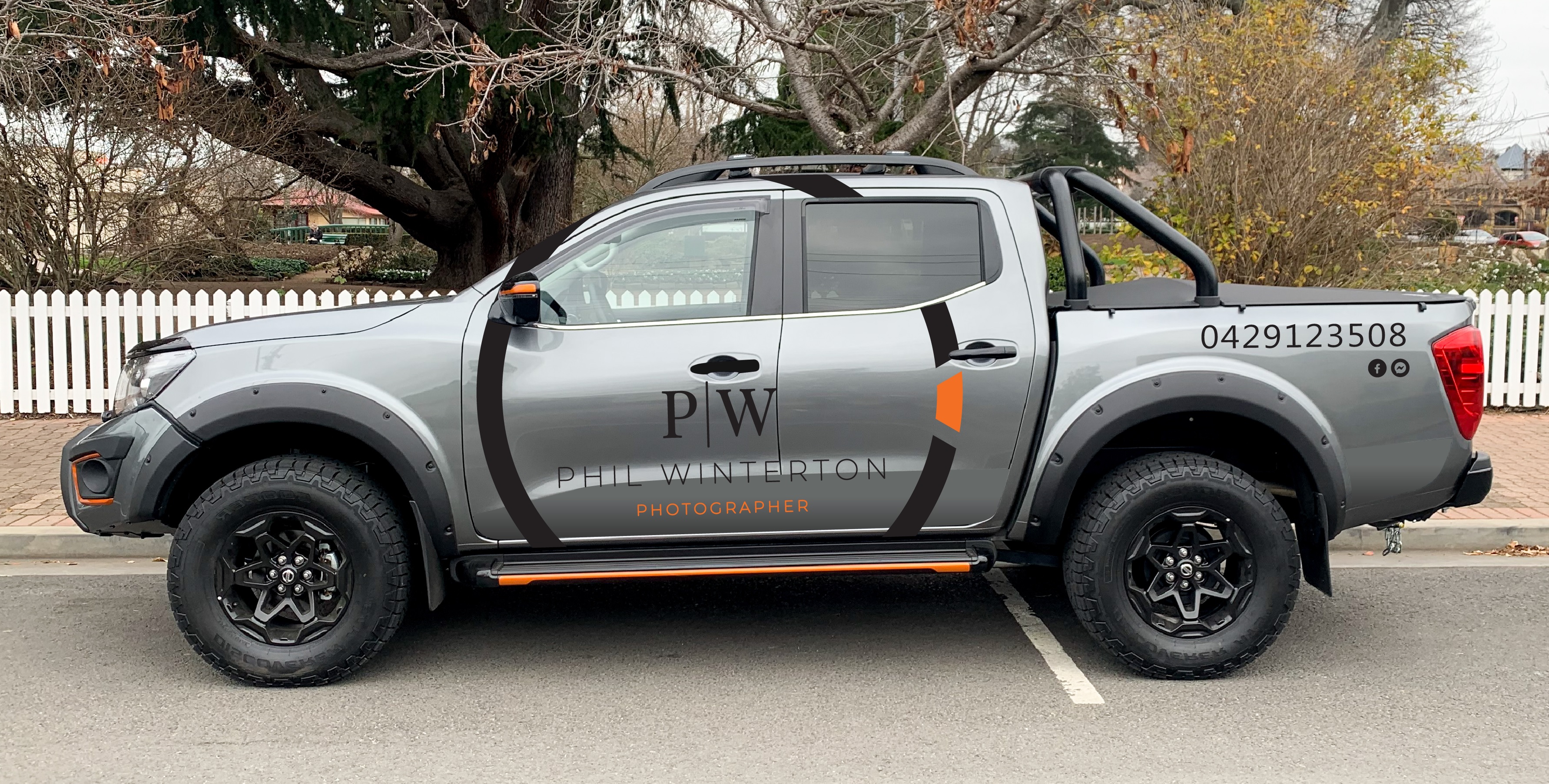 Car Wrap Design by Kira Graphics for Phil Winterton Photography | Design #25072684