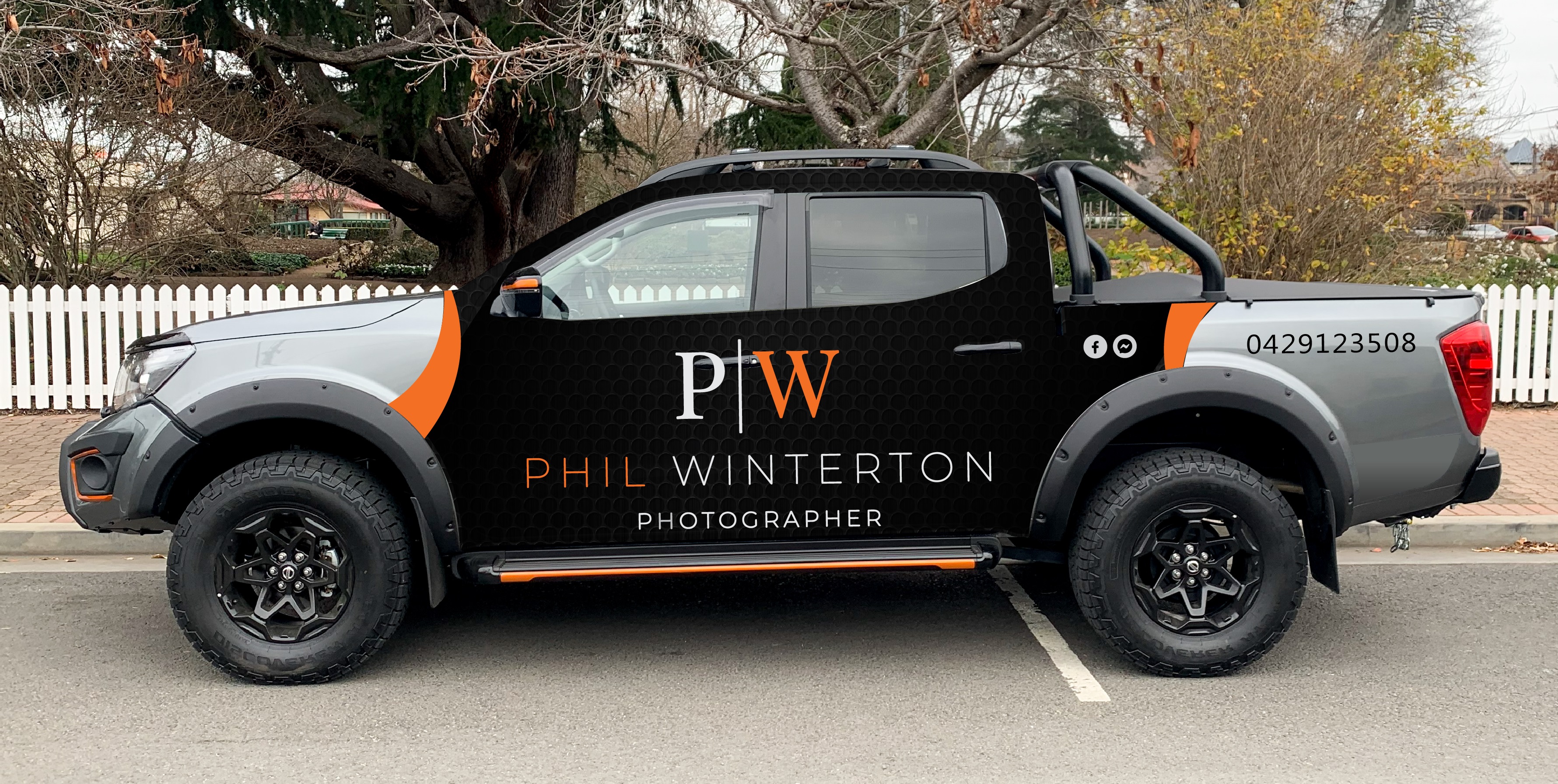 Diseño de Rotulación de Vehículo por Kira Graphics para Phil Winterton Photography | Diseño #25415956