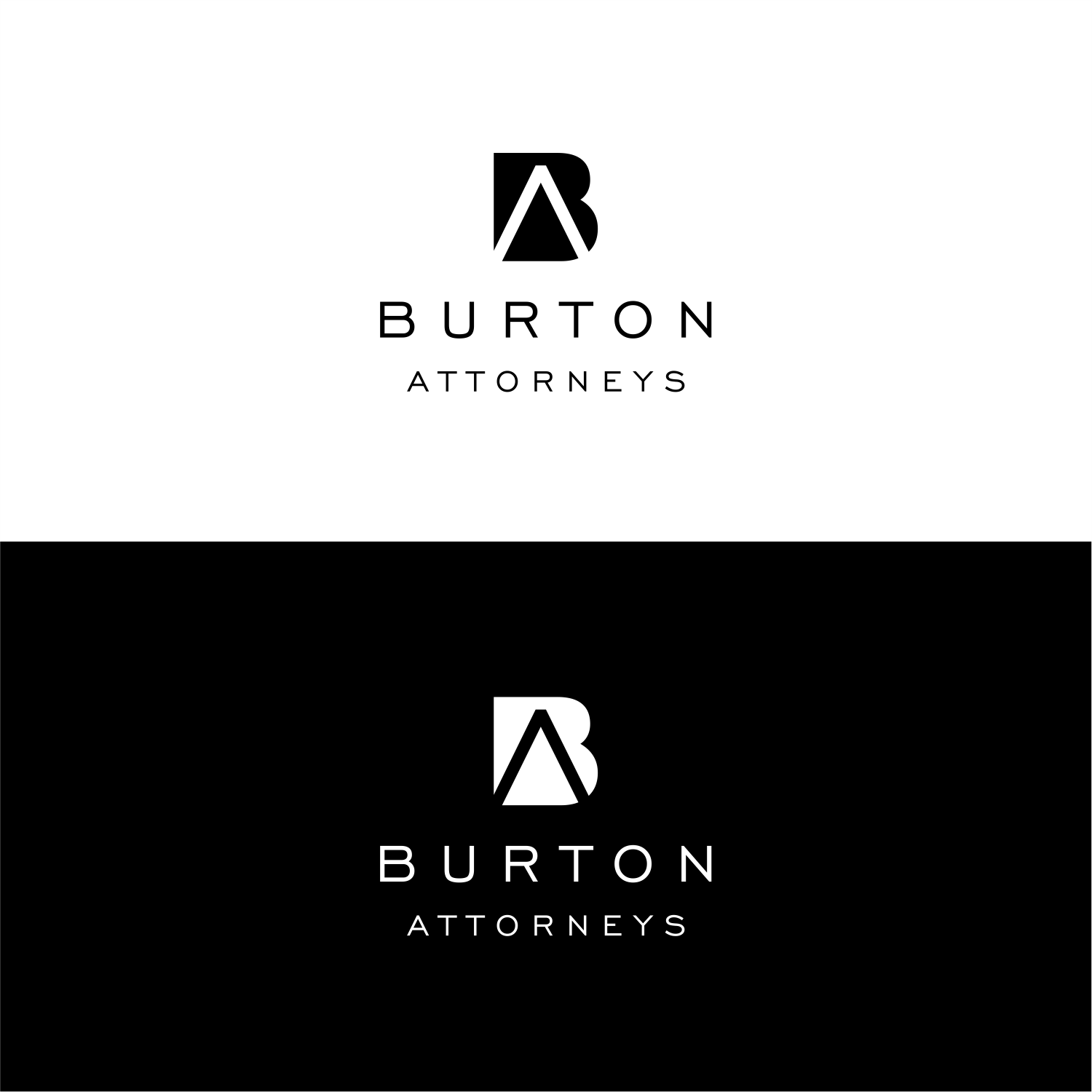 Diseño de Logo por ThiagoB para Burton Attorneys | Diseño #25013448